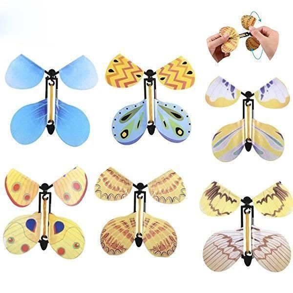 the magic butterfly flying with card toy empty hands solar wedding props tricks party favor
the magic butterfly flying with card toy empty hands solar wedding props tricks party favor