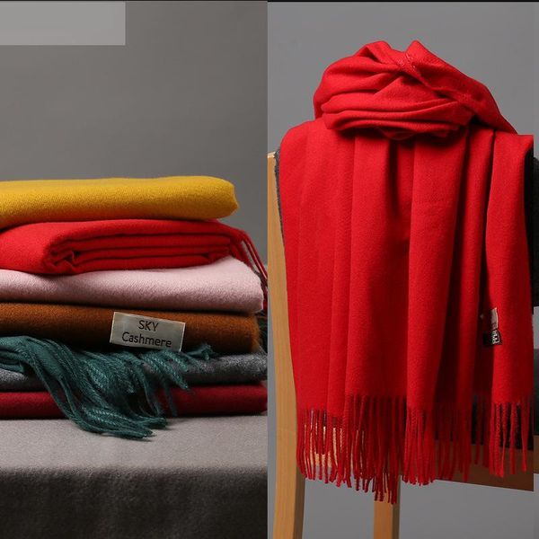 scarves winter cashmere pashmina women scarf tassels all-match ladies travel shawl female bufanda mujer, Blue;gray
scarves winter cashmere pashmina women scarf tassels all-match ladies travel shawl female bufanda mujer, Blue;gray