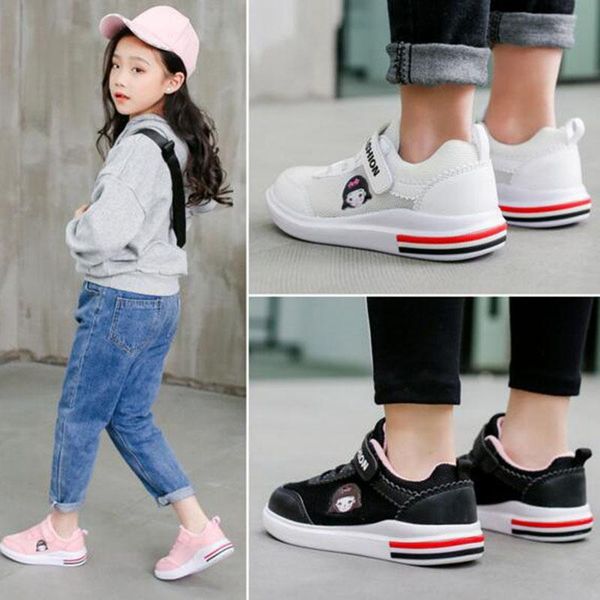 sneakers children fashion breathable comfortable casual shoes girls' rubber non-slip patchwork printed low band with loop fasteners, Black;red
sneakers children fashion breathable comfortable casual shoes girls' rubber non-slip patchwork printed low band with loop fasteners, Black;red