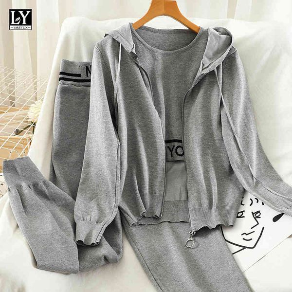 pants new spring autumn women casual tank vest loose zipper hooded coat + nitted harem pants three-piece set, White
pants new spring autumn women casual tank vest loose zipper hooded coat + nitted harem pants three-piece set, White