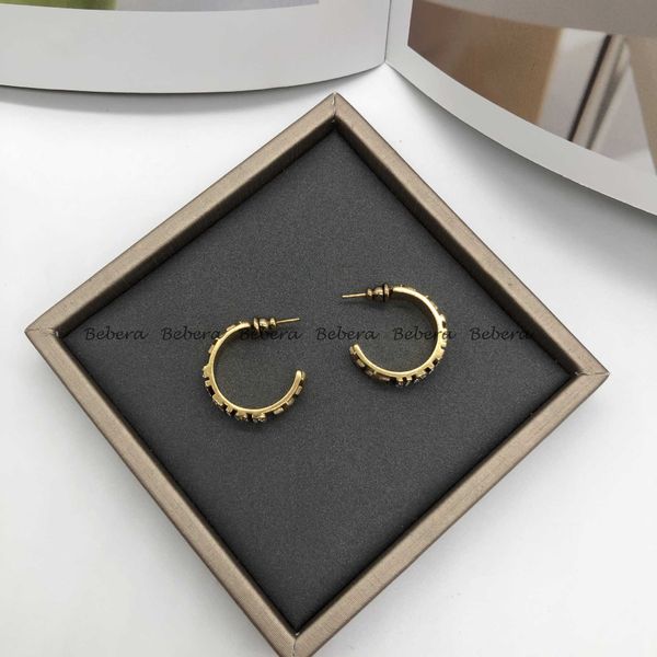 letter brass old ring earrings with diamond earrings temperament earrings girl black friday online sales, Silver
letter brass old ring earrings with diamond earrings temperament earrings girl black friday online sales, Silver