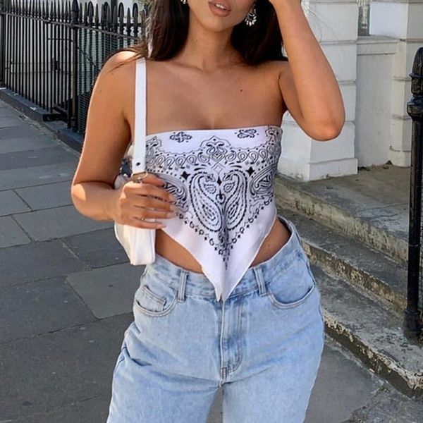 women's tanks & camis vintage e-girl printing cropped bandana summer fashion strapless bandage backless crop 90s sleeveless tank ch, White
women's tanks & camis vintage e-girl printing cropped bandana summer fashion strapless bandage backless crop 90s sleeveless tank ch, White