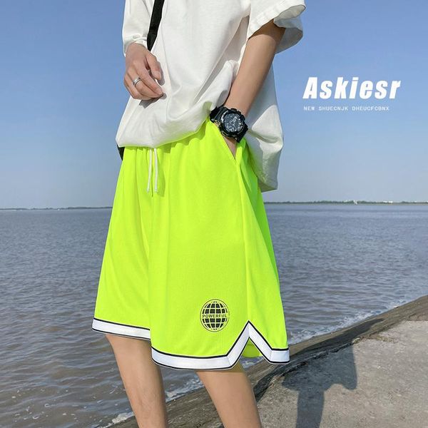 men's shorts summer quick dry for men 2021 fashion trend colorful clothes teens loose mesh basketball sweatpants oversized streetwear, White;black
men's shorts summer quick dry for men 2021 fashion trend colorful clothes teens loose mesh basketball sweatpants oversized streetwear, White;black