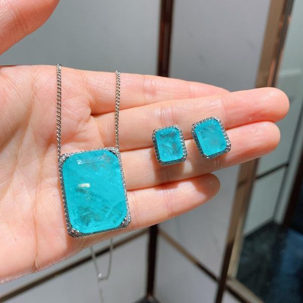 earrings & necklace funmode fashion small llink chain pendientes jewelry sets blue cubic zircon earring for bridal wholesale fs26, Silver
earrings & necklace funmode fashion small llink chain pendientes jewelry sets blue cubic zircon earring for bridal wholesale fs26, Silver