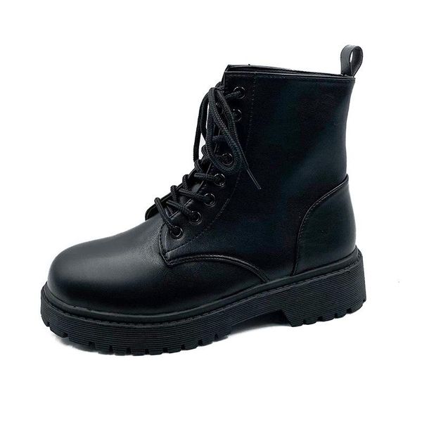 boots women bootie combat leather casual travel lace up increase shoes waterproof keep warm teens walking 8 holes, Black
boots women bootie combat leather casual travel lace up increase shoes waterproof keep warm teens walking 8 holes, Black
