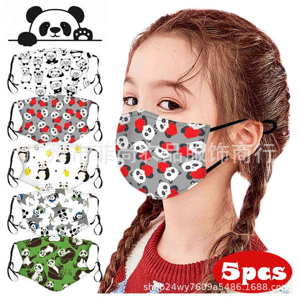series cute panda mengbao printing 2 children's protective mask with filter
series cute panda mengbao printing 2 children's protective mask with filter