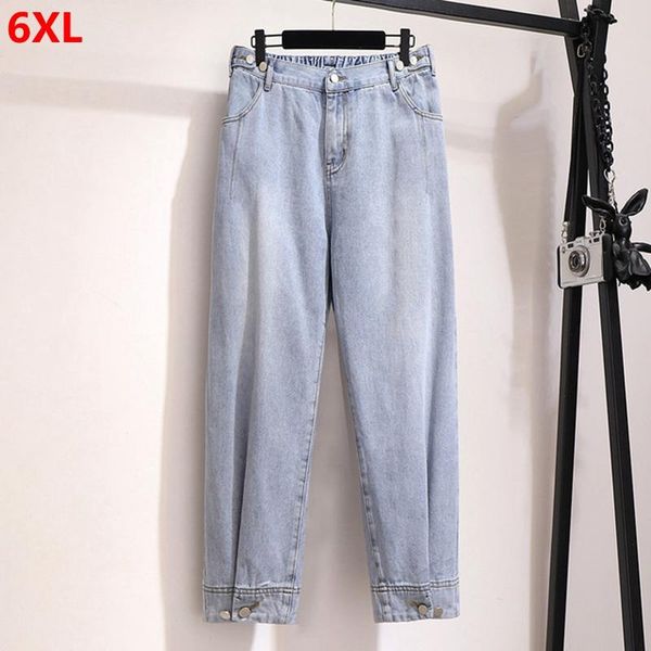 women's jeans high waisted sister autumn extra oversized pants 6xl 5xl 4xl plus size mom boyfriend for women, Blue
women's jeans high waisted sister autumn extra oversized pants 6xl 5xl 4xl plus size mom boyfriend for women, Blue
