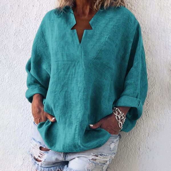 women linen t_shirts with pocket casual plus size solid v-neck fashion shirt lady tee femme womens clothing women's t-shirt, White
women linen t_shirts with pocket casual plus size solid v-neck fashion shirt lady tee femme womens clothing women's t-shirt, White