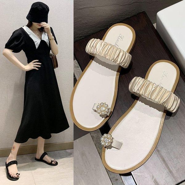 slippers xixiyipin 2021 summer fashion flat with sandals women big pearls bling morden shoes for woman pumps flip flops, Black
slippers xixiyipin 2021 summer fashion flat with sandals women big pearls bling morden shoes for woman pumps flip flops, Black