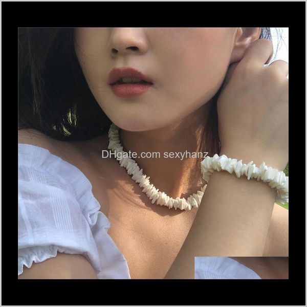 chokers necklaces & pendants drop delivery 2021 hawaii shell choker necklace women fashion white natural irregular chips seashell bracelet a, Golden;silver
chokers necklaces & pendants drop delivery 2021 hawaii shell choker necklace women fashion white natural irregular chips seashell bracelet a, Golden;silver