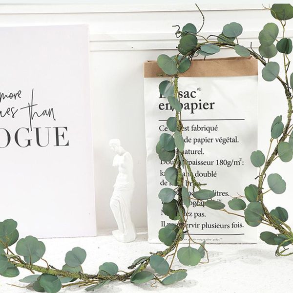 decorative flowers & wreaths 2.1m artificial eucalyptus greenery fake leaves vines rattan simulations wedding party hanging garland ivy wrea
decorative flowers & wreaths 2.1m artificial eucalyptus greenery fake leaves vines rattan simulations wedding party hanging garland ivy wrea