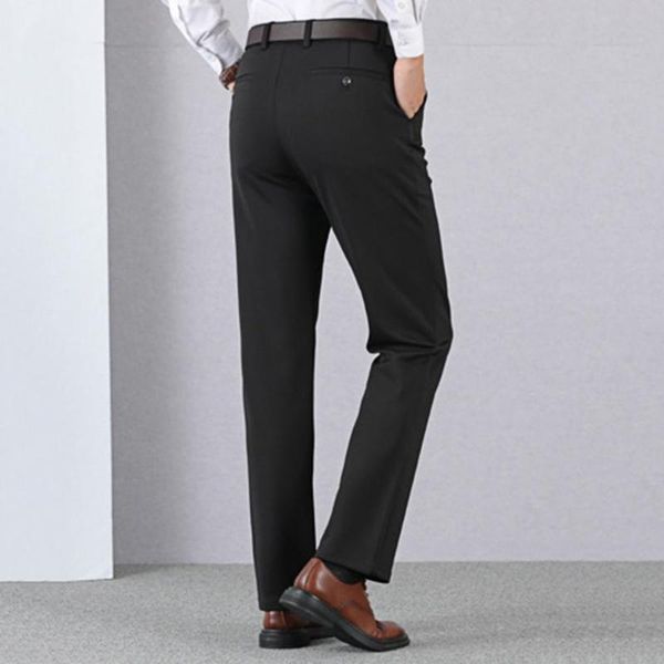 men's suits & blazers formal all match casual men pants for work suit, White;black