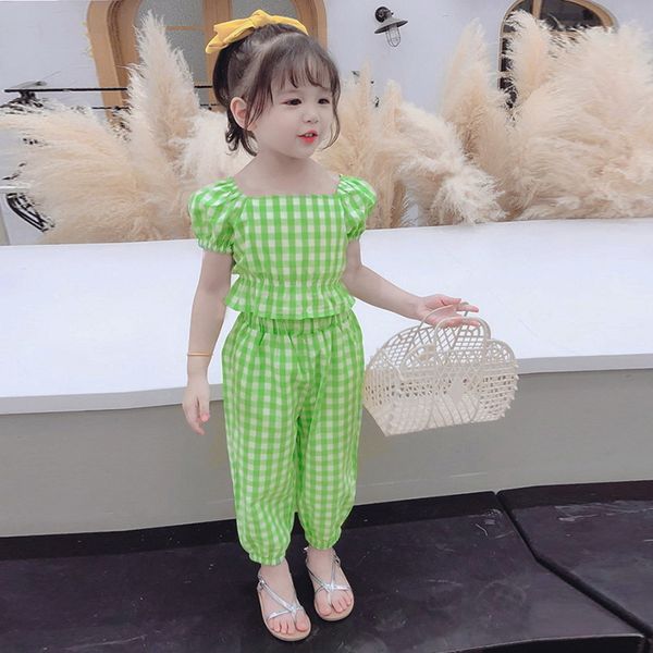 clothing sets summer kids girl 2-pcs green plaid short shirts + pants sweet style toddler girls outfits children clothes e301 7y4x, White
clothing sets summer kids girl 2-pcs green plaid short shirts + pants sweet style toddler girls outfits children clothes e301 7y4x, White