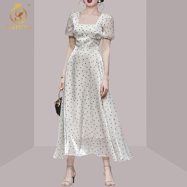 summer women long dress women's puff sleeve dot boho big swinging holiday clothes vestidos 210520, Black;gray
summer women long dress women's puff sleeve dot boho big swinging holiday clothes vestidos 210520, Black;gray
