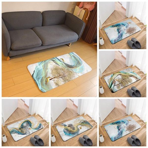 fashion striped elk doormat floor mat carpet cyan artistic home decoration entrance bedside door absorbent non-slip rug carpets
fashion striped elk doormat floor mat carpet cyan artistic home decoration entrance bedside door absorbent non-slip rug carpets