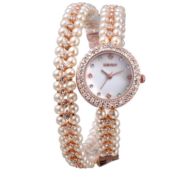 wristwatches weiqin original fashion pearl bracelet band for women outdoor vintage lady watch crystal diamond luxury, Slivery;brown
wristwatches weiqin original fashion pearl bracelet band for women outdoor vintage lady watch crystal diamond luxury, Slivery;brown