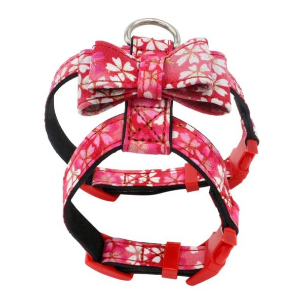 dog harness leash collar set adjustable soft cute printed bow double layer pet outdoor walking vest collars & leashes
dog harness leash collar set adjustable soft cute printed bow double layer pet outdoor walking vest collars & leashes