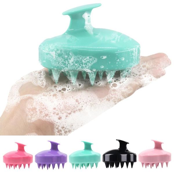 hair brushes silicone head body scalp massage brush comb shampoo washing shower bath spa health care slimming, Silver
hair brushes silicone head body scalp massage brush comb shampoo washing shower bath spa health care slimming, Silver