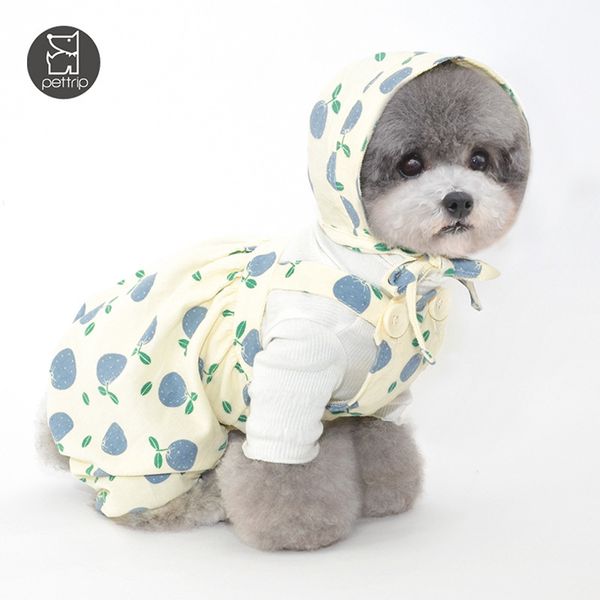 autumn and winter pet cloth dog suspenders cat teddy bomei