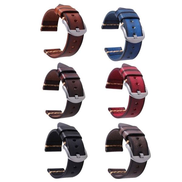 watch bands vintage adjustable replace genuine leather band stitching bracelet, Black;brown
watch bands vintage adjustable replace genuine leather band stitching bracelet, Black;brown