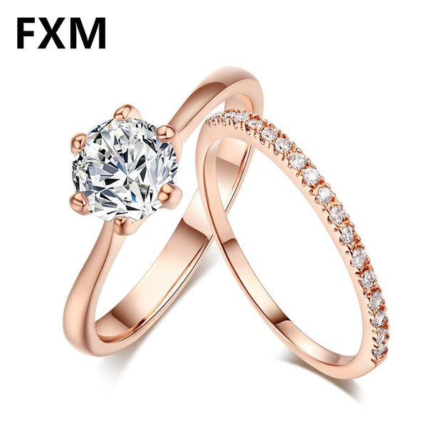 wedding rings set for women 2021 cz silver color simple classic jewelry bridal engagement bijoux femme, Slivery;golden
wedding rings set for women 2021 cz silver color simple classic jewelry bridal engagement bijoux femme, Slivery;golden