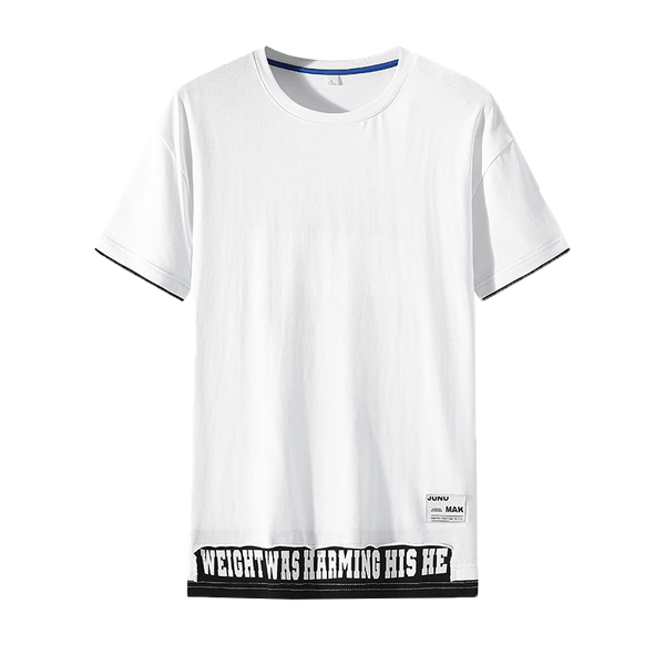 summer fashion men's short sleeve youth loose cotton leisure sports letters printed sleeved shirt t-shirts, White;black
summer fashion men's short sleeve youth loose cotton leisure sports letters printed sleeved shirt t-shirts, White;black
