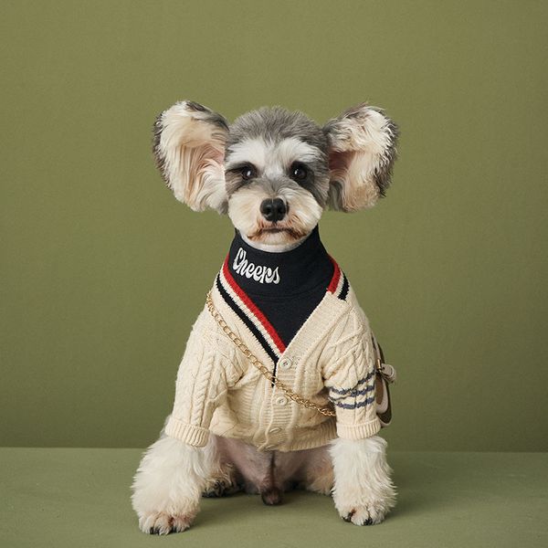 dog clothes autumn and winter clothes fashion brand sweater cardigan teddy schnauzer bomei poodles cat pet clothes
dog clothes autumn and winter clothes fashion brand sweater cardigan teddy schnauzer bomei poodles cat pet clothes