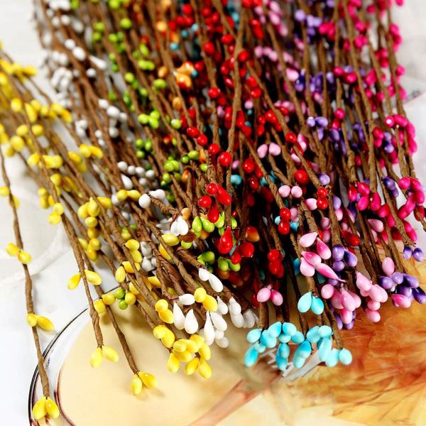 decorative flowers & wreaths 50pcs artificial beads branches flower stamen for home wedding party car decoration crafts 40cm 9colors
decorative flowers & wreaths 50pcs artificial beads branches flower stamen for home wedding party car decoration crafts 40cm 9colors