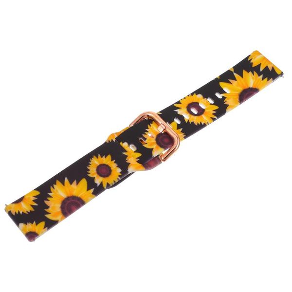 watch bands 20mm waterproof silicone painting flowers belt compatible with active 2, Black;brown
watch bands 20mm waterproof silicone painting flowers belt compatible with active 2, Black;brown