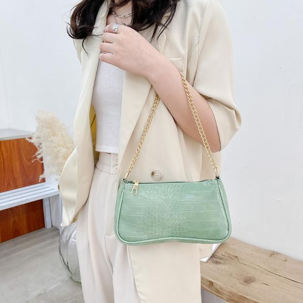 fashion women alligator pattern handbag small pu underarm shoulder bag all-match street zipper chain purse cross body
fashion women alligator pattern handbag small pu underarm shoulder bag all-match street zipper chain purse cross body