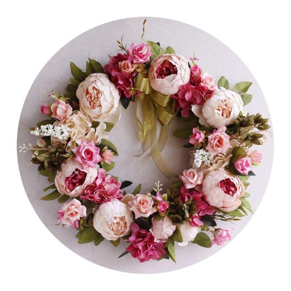decorative flowers & wreaths peony simulated garland rattan ging decoration pography props wedding wreath flower christmas home door
decorative flowers & wreaths peony simulated garland rattan ging decoration pography props wedding wreath flower christmas home door