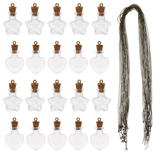 novelty items 20pcs self-made necklace glass wishing bottles mini glasses decorative
novelty items 20pcs self-made necklace glass wishing bottles mini glasses decorative