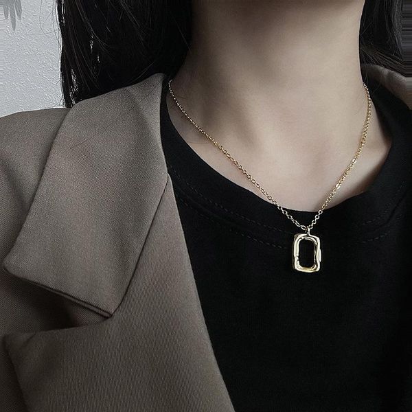 pendant necklaces lutaku minimalist irregular rectangle charm necklace geometric clavicle chain for women jewelry gift, Silver
pendant necklaces lutaku minimalist irregular rectangle charm necklace geometric clavicle chain for women jewelry gift, Silver
