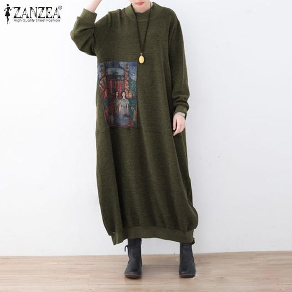 casual dresses long sleeve maxi vestidos womens autumn pocktet sweatshirt dress zanzea o neck pattern daily robe femme plus size, Black;gray
casual dresses long sleeve maxi vestidos womens autumn pocktet sweatshirt dress zanzea o neck pattern daily robe femme plus size, Black;gray