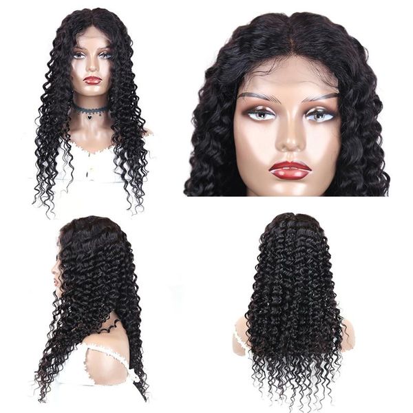 lace wigs deep curly wig middle part human hair wave 4x4 closure for black women, Black;brown
lace wigs deep curly wig middle part human hair wave 4x4 closure for black women, Black;brown