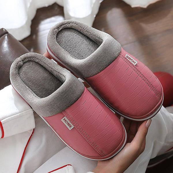 shoes women winter home slippers leather waterproof non slip female male plush warm indoor for 2021, Black
shoes women winter home slippers leather waterproof non slip female male plush warm indoor for 2021, Black