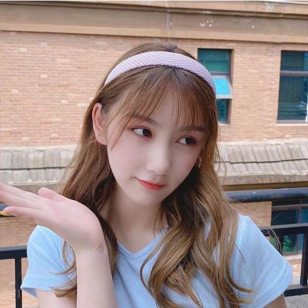 6dtb korean plaid heads wide edge band sweet hairpin girl ins net red floral hair accessories simple forest fairy headband, Silver
6dtb korean plaid heads wide edge band sweet hairpin girl ins net red floral hair accessories simple forest fairy headband, Silver