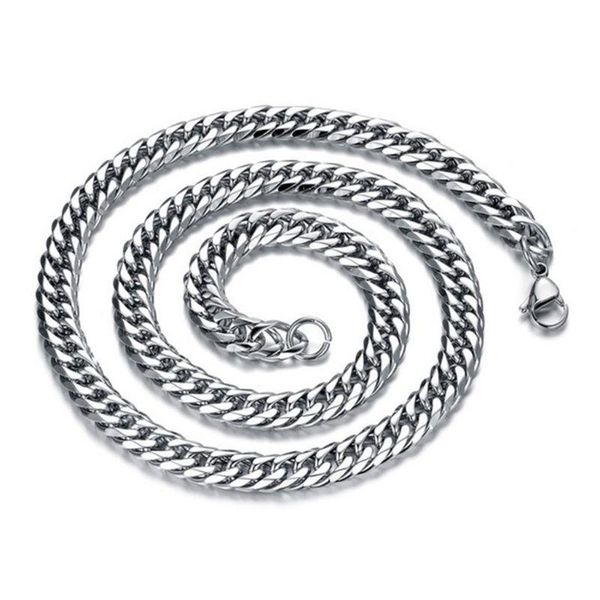 pendant necklaces men vintage titanium steel hip hop cuban link chain choker male waterproof necklace jewelry gift, Silver
pendant necklaces men vintage titanium steel hip hop cuban link chain choker male waterproof necklace jewelry gift, Silver
