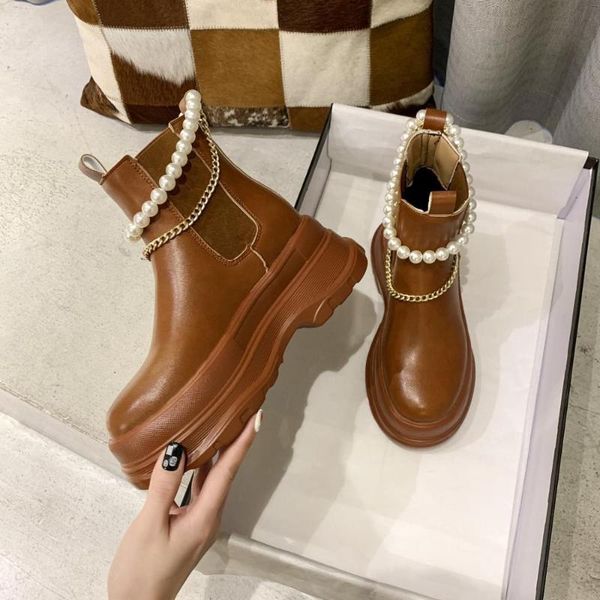 boots 2021 breathable women ankle british style girls naked boot round toe winter shoes woman flat fashion botas mujer, Black
boots 2021 breathable women ankle british style girls naked boot round toe winter shoes woman flat fashion botas mujer, Black