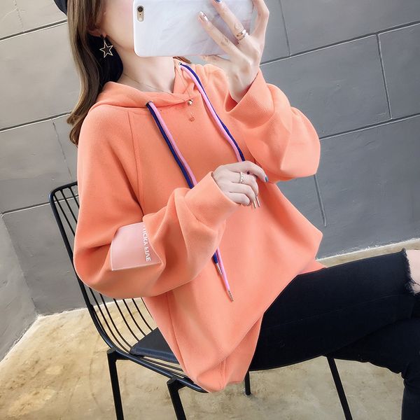 hoodies autumn loose and thin super fire cec sweater women's trendy ins casual korean version of the wild coat jacket, Black
hoodies autumn loose and thin super fire cec sweater women's trendy ins casual korean version of the wild coat jacket, Black