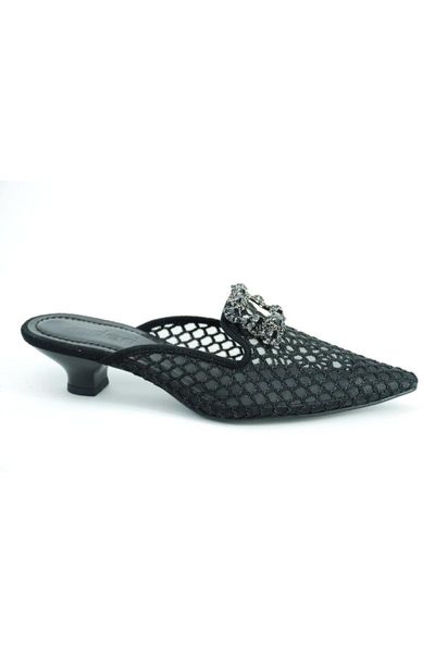slippers women's black fishnet accessorized
slippers women's black fishnet accessorized