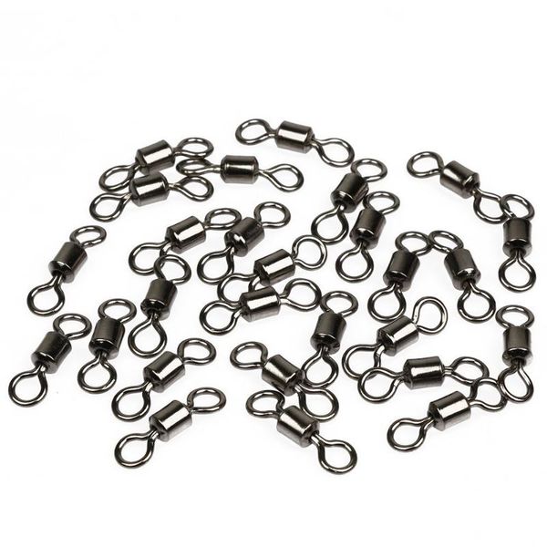 fishing hooks 200 pcs ball bearing rolling swivel solid rings sea hook connector lure copper stainless steel #1-#14
fishing hooks 200 pcs ball bearing rolling swivel solid rings sea hook connector lure copper stainless steel #1-#14