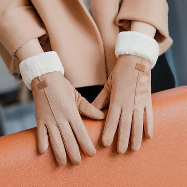 five fingers gloves fashion suede touch screen winter female outdoor plus velvet thickening refers to driving windproof warm c91a, Blue;gray
five fingers gloves fashion suede touch screen winter female outdoor plus velvet thickening refers to driving windproof warm c91a, Blue;gray