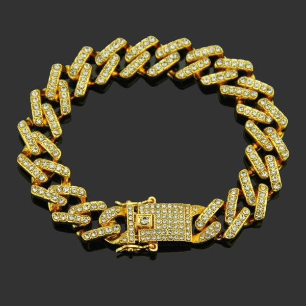 link, chain 2021 style men hip hop iced out bling cz bracelet pave setting rhinestone miami cuban link bracelets hiphop jewelry gifts, Black
link, chain 2021 style men hip hop iced out bling cz bracelet pave setting rhinestone miami cuban link bracelets hiphop jewelry gifts, Black