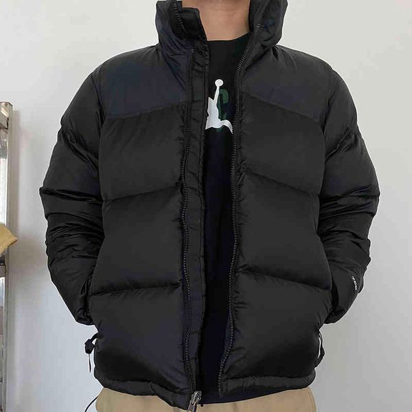 women's men's digner down coat 1996 retro nuptse et zip up and hidden cap outwear windproof waterproof warm winter cloth, Black
women's men's digner down coat 1996 retro nuptse et zip up and hidden cap outwear windproof waterproof warm winter cloth, Black