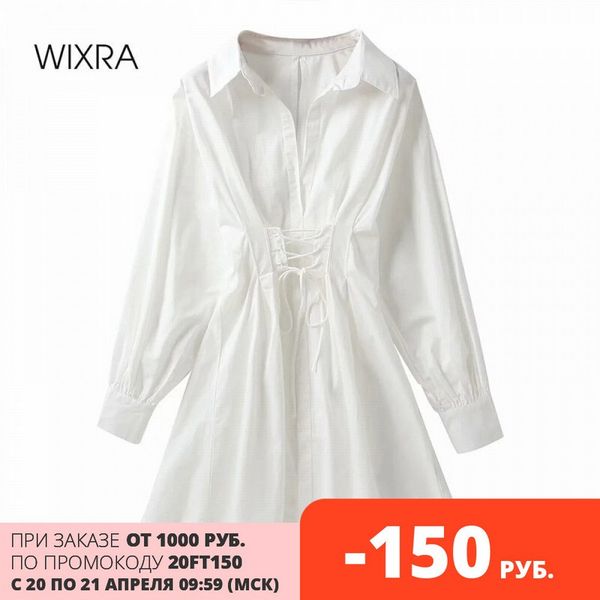 wixra lace up dresses womens turn-down collar empire white short clothing cotton shirts summer autumn, Black;gray
wixra lace up dresses womens turn-down collar empire white short clothing cotton shirts summer autumn, Black;gray