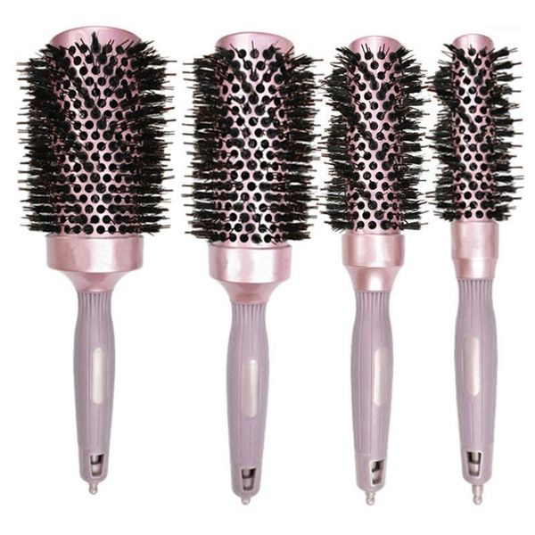 sizes/lot salon styling tools round hair comb hairdressing curling brushes ceramic iron barrel1, Silver
sizes/lot salon styling tools round hair comb hairdressing curling brushes ceramic iron barrel1, Silver