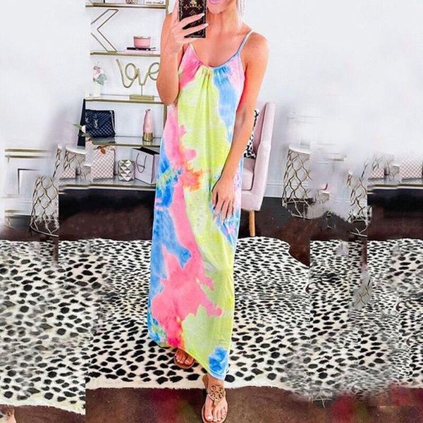women's swimwear sleeveless floral streetwear elegant dress pullover o-neck long women summer bohemian for vestido 2021, White;black
women's swimwear sleeveless floral streetwear elegant dress pullover o-neck long women summer bohemian for vestido 2021, White;black