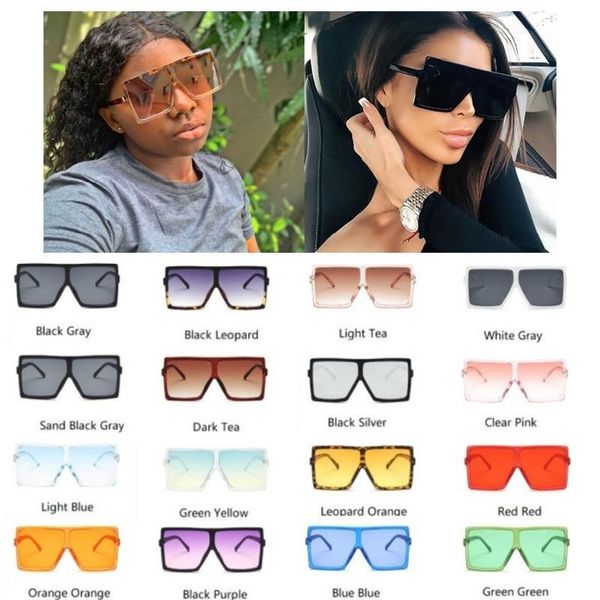 sunglasses wholesale 16 colors square designer for women oversides black pink eyewear luxury vintage elegant classic big shades, White;black
sunglasses wholesale 16 colors square designer for women oversides black pink eyewear luxury vintage elegant classic big shades, White;black