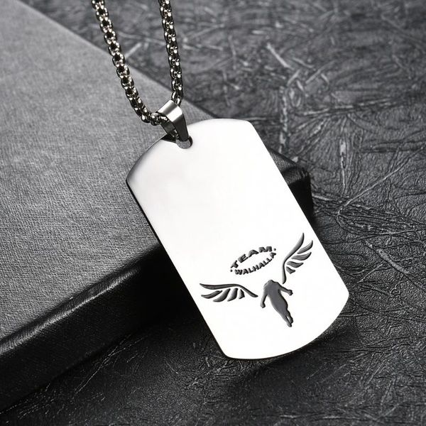 chains anime tokyo revengers takemichi mikey headless angel sign necklace fashion dog tag chain pendant for man punk jewelry, Silver
chains anime tokyo revengers takemichi mikey headless angel sign necklace fashion dog tag chain pendant for man punk jewelry, Silver